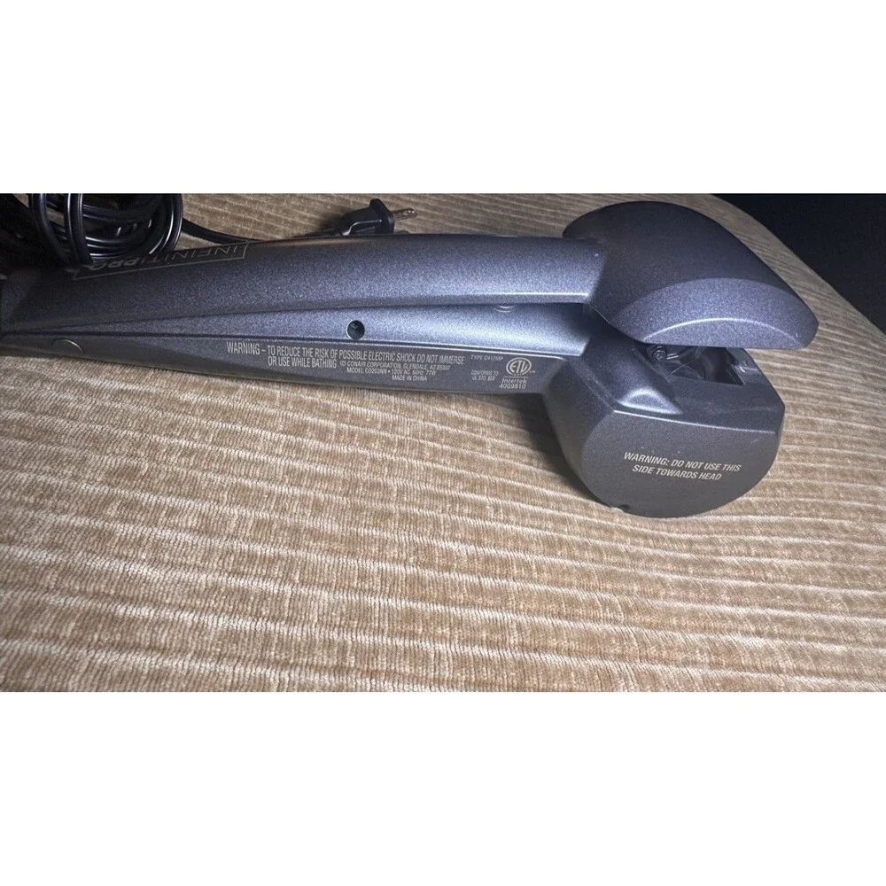 Conair Infiniti Pro Curl Secret Curling Iron Hair Curler Purple - Tested